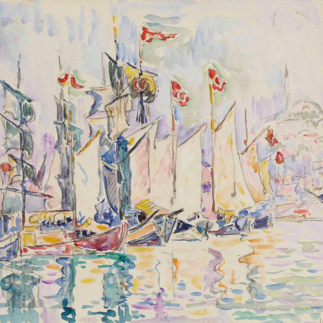 Paul Signac — Вид на Босфор