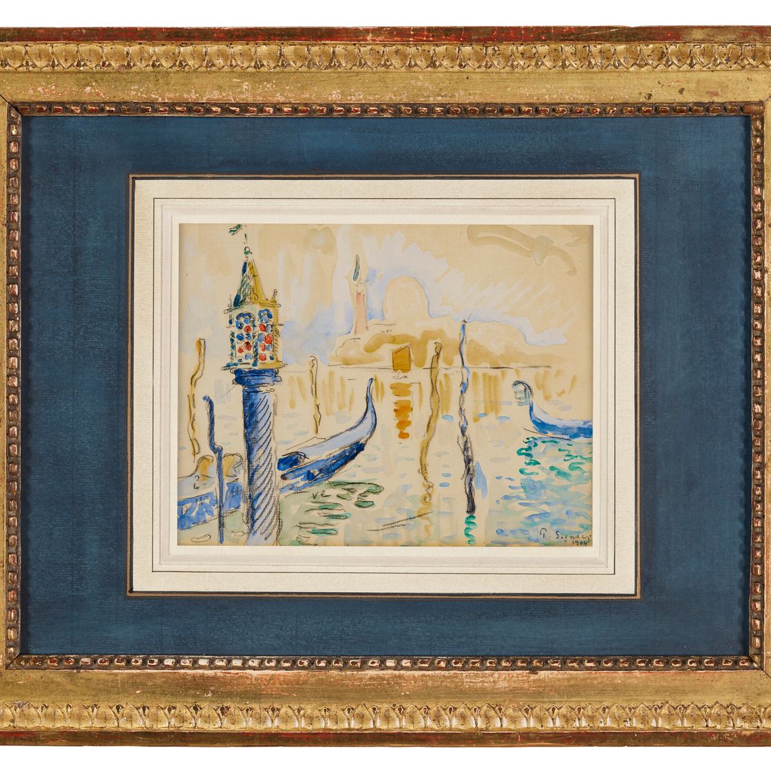 Paul Signac — Венеция, Фаналь-дю-Трагетто, изображение 2