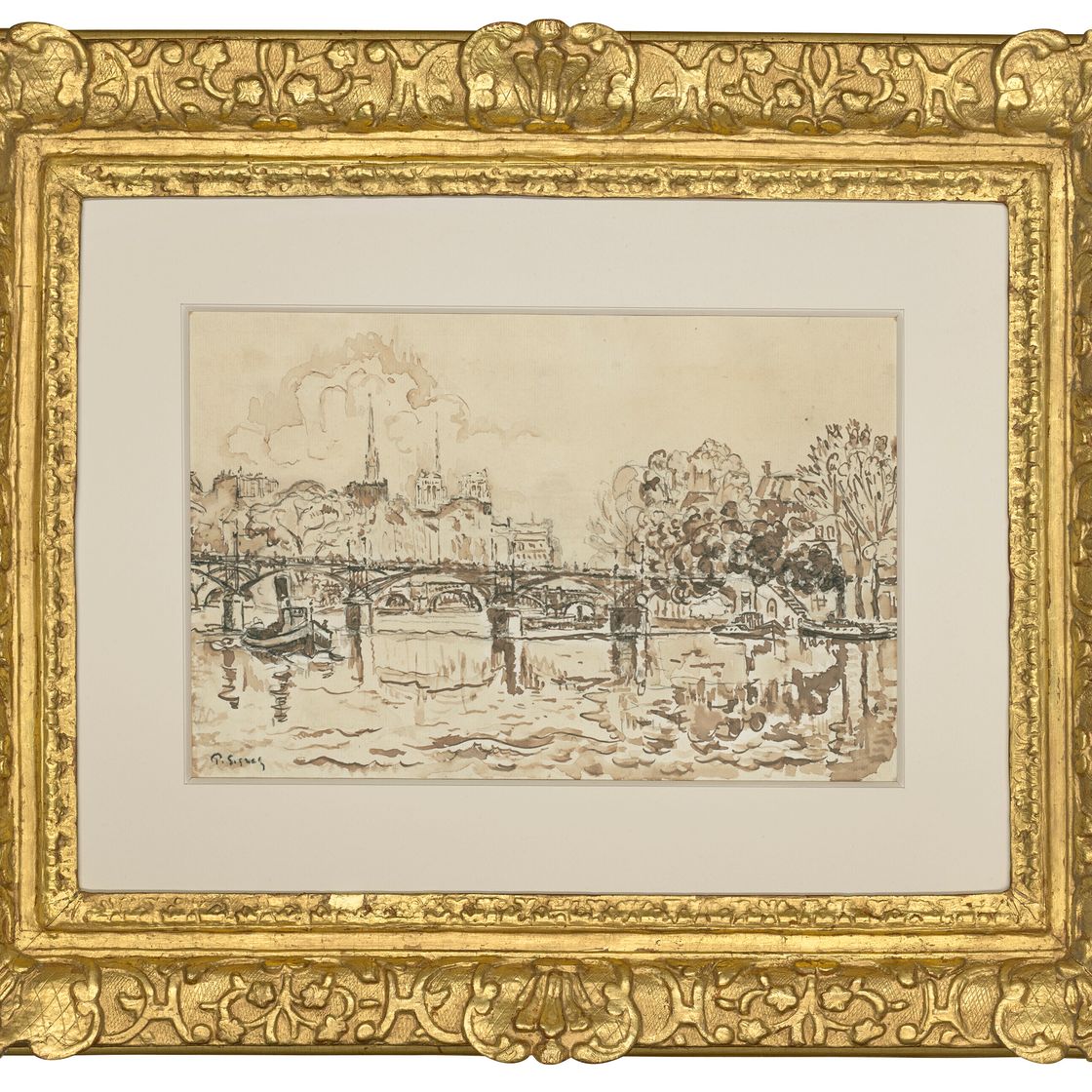 Paul Signac — Париж. Прохожий среди искусств, изображение 2