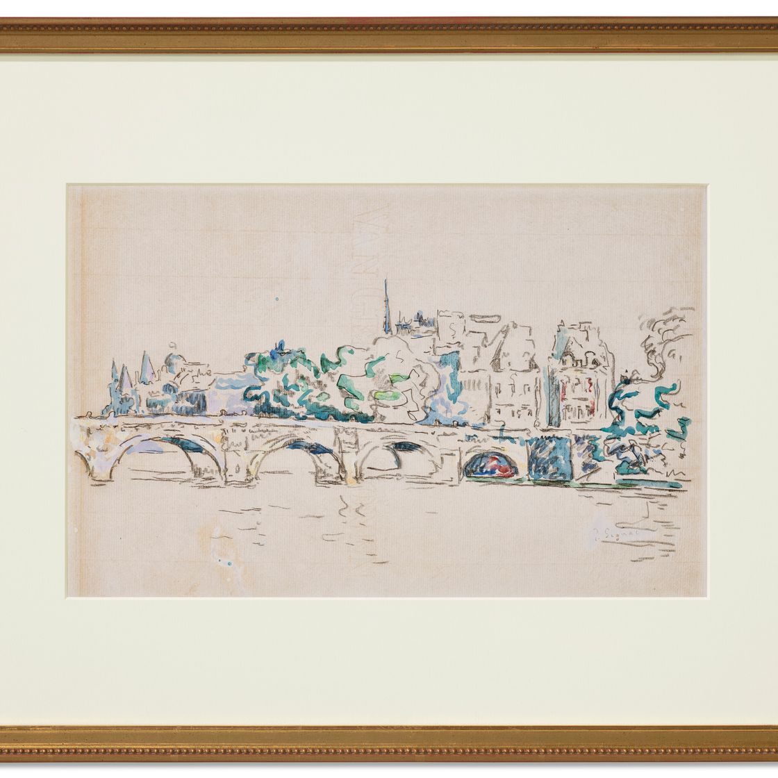 Paul Signac — Париж, Ле-Пон-Неф, изображение 2
