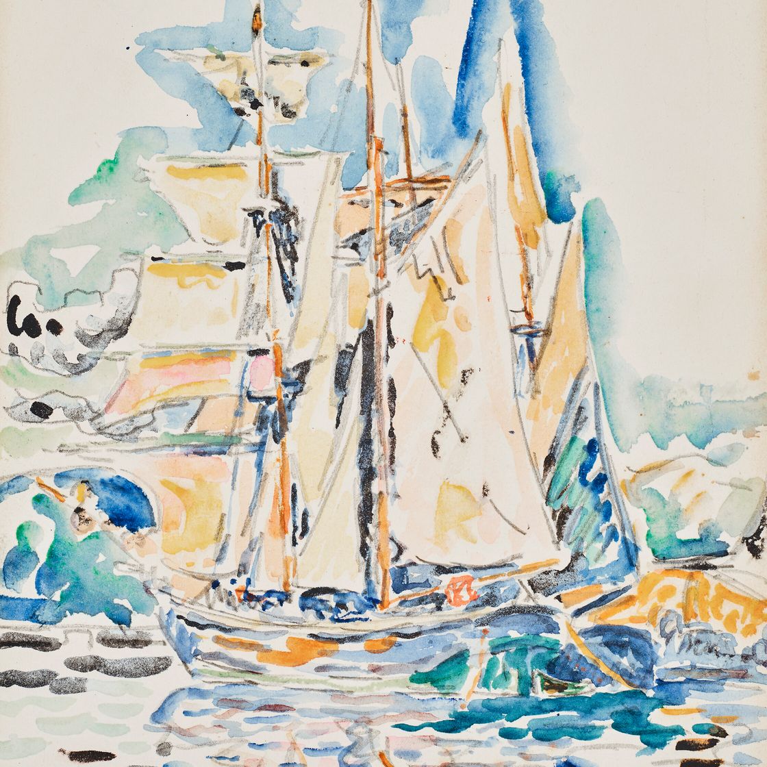 Paul Signac — Сен-Тропе. Вуали, изображение 1