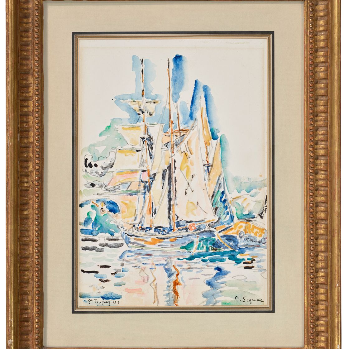 Paul Signac — Сен-Тропе. Вуали, изображение 2