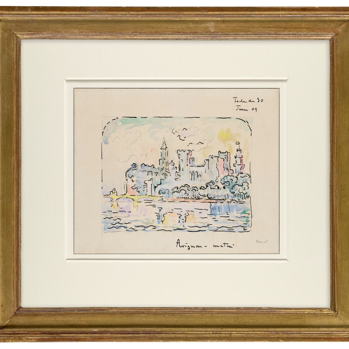 Paul Signac — Авиньон. Утро, изображение 2