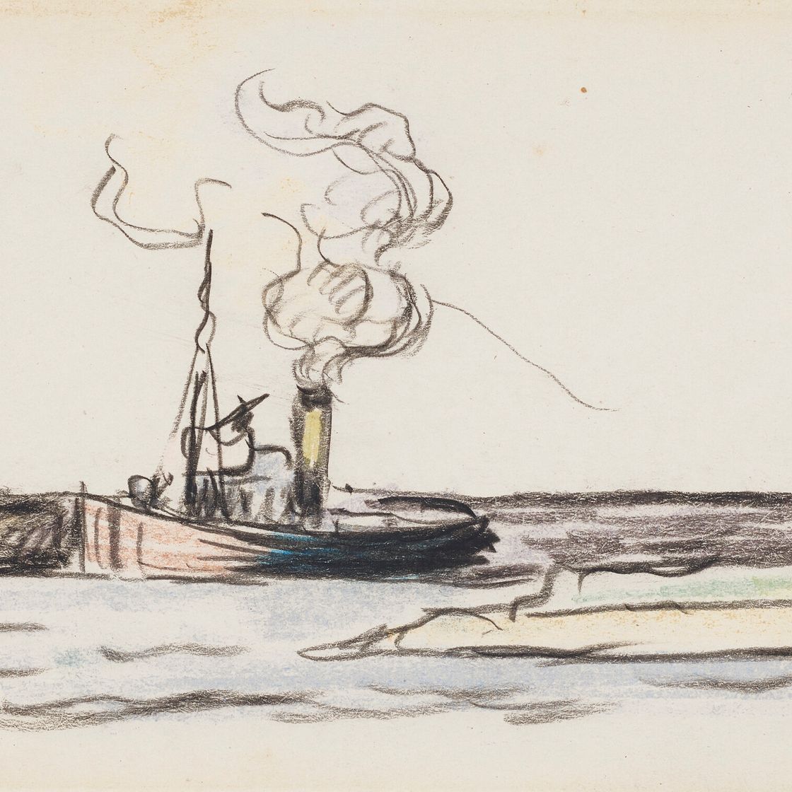 Paul Signac — Сен-Тропе. Ле Фар, изображение 1