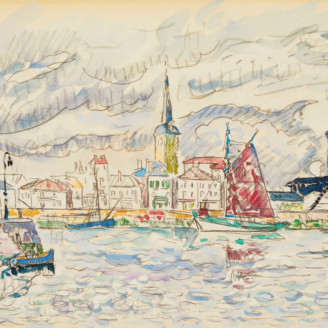 Paul Signac — Ле–Сабль-д'Олон
