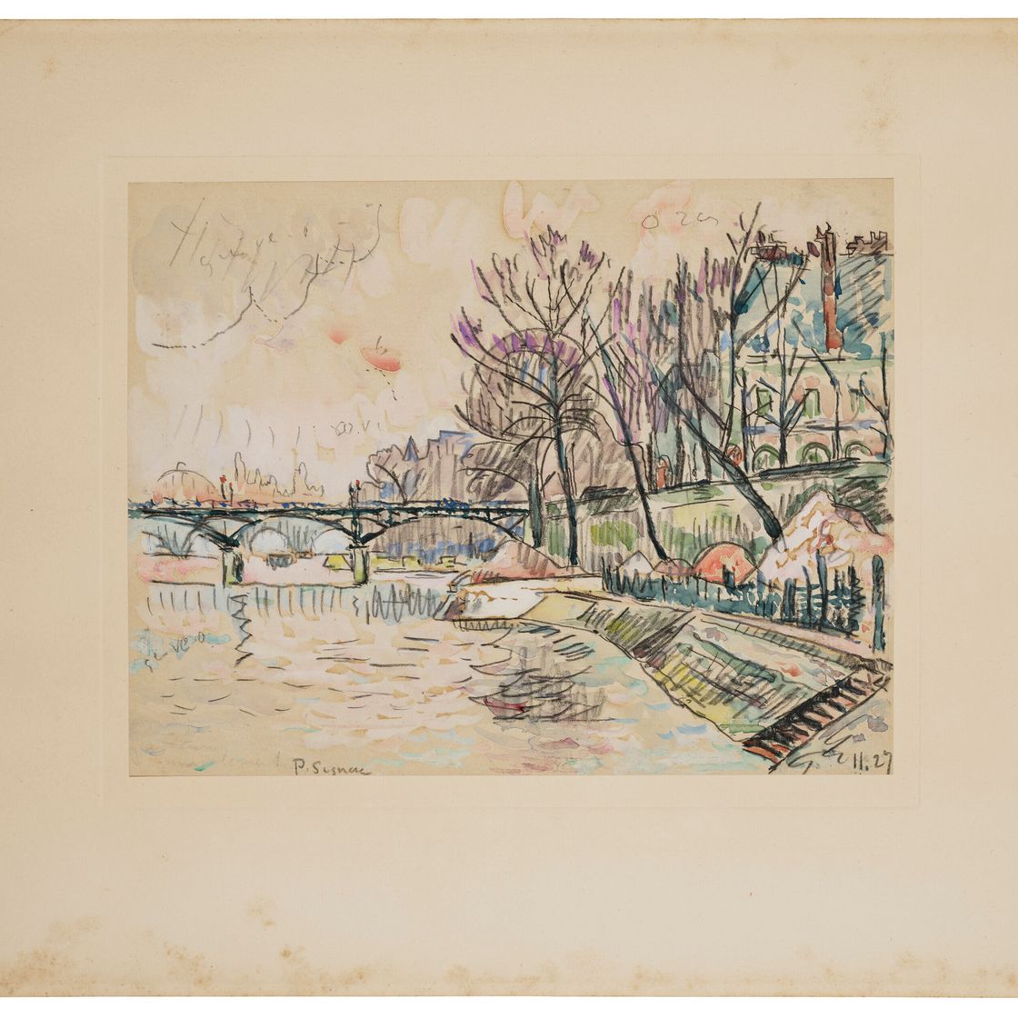 Paul Signac — Париж, Мост искусств, изображение 2