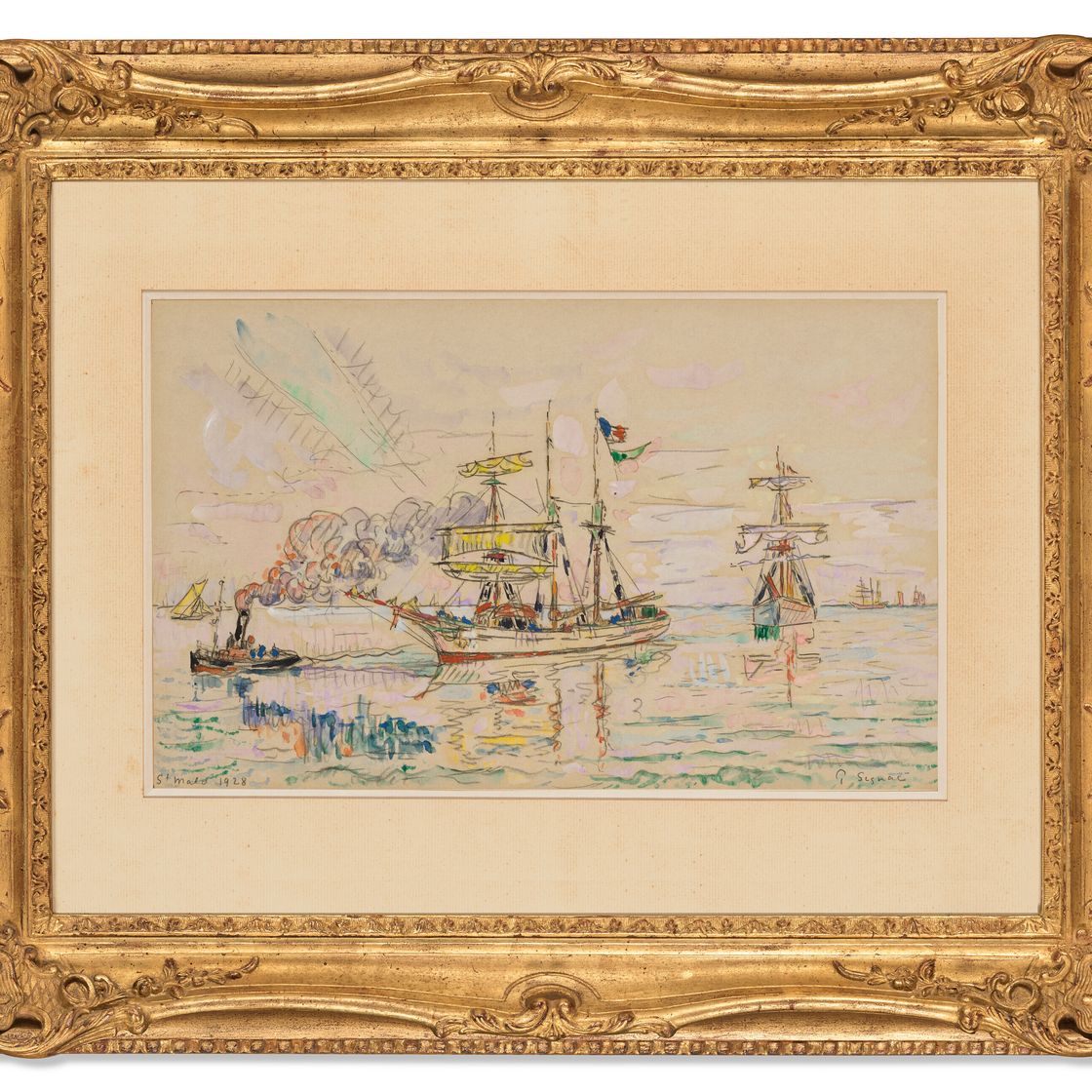 Paul Signac — Сен-Мало. Лес Терреневас, изображение 3