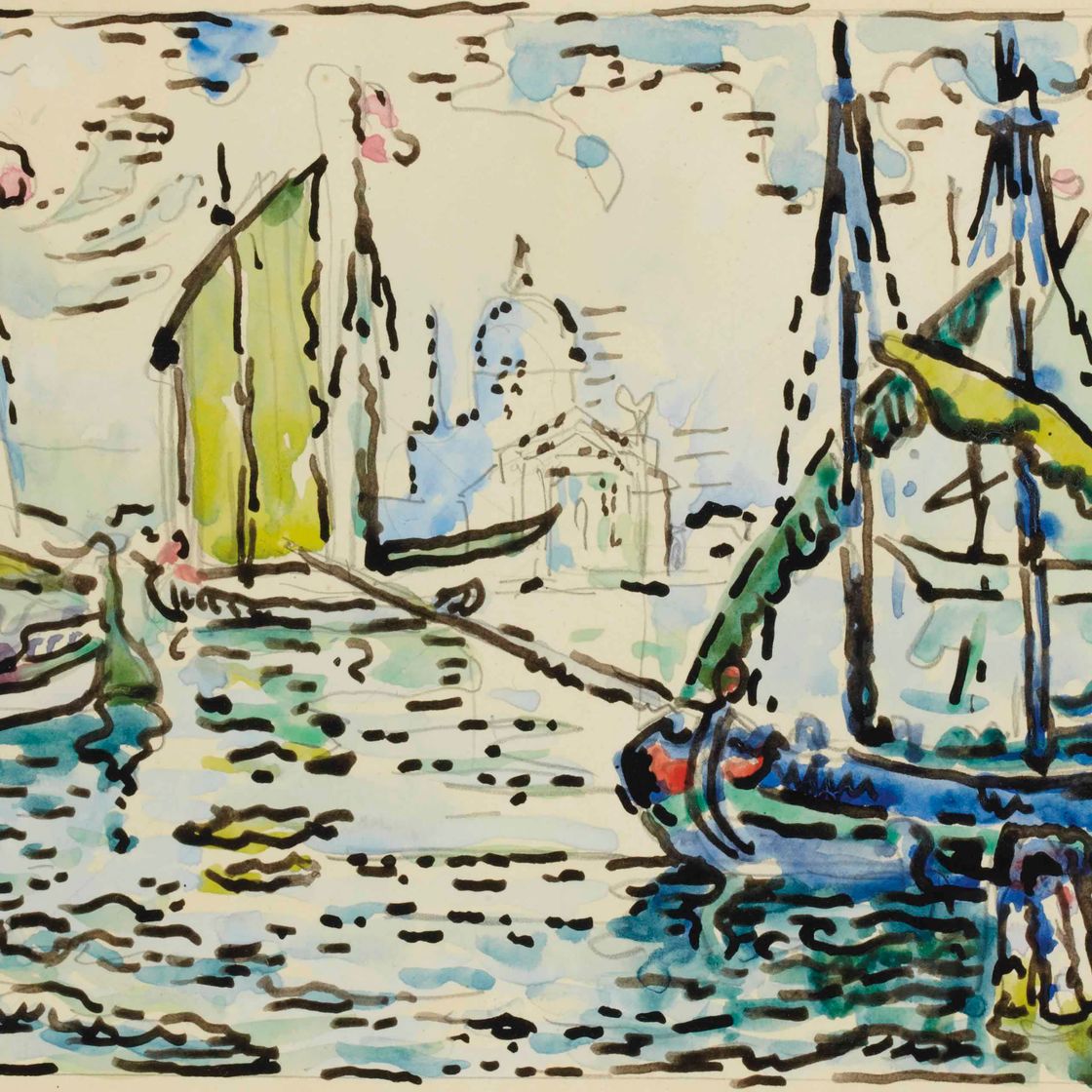 Paul Signac — Венеция, на передержке (в переводе с греческого "Венеция". "На передержке", пирожное № 472)