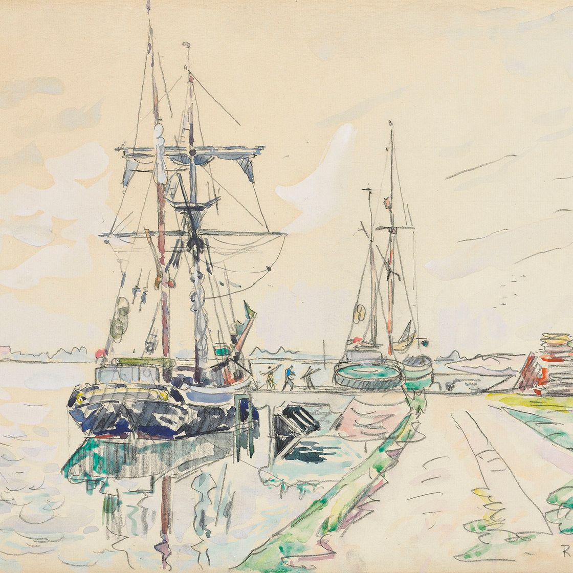 Paul Signac — Ривьер-де-Ванн