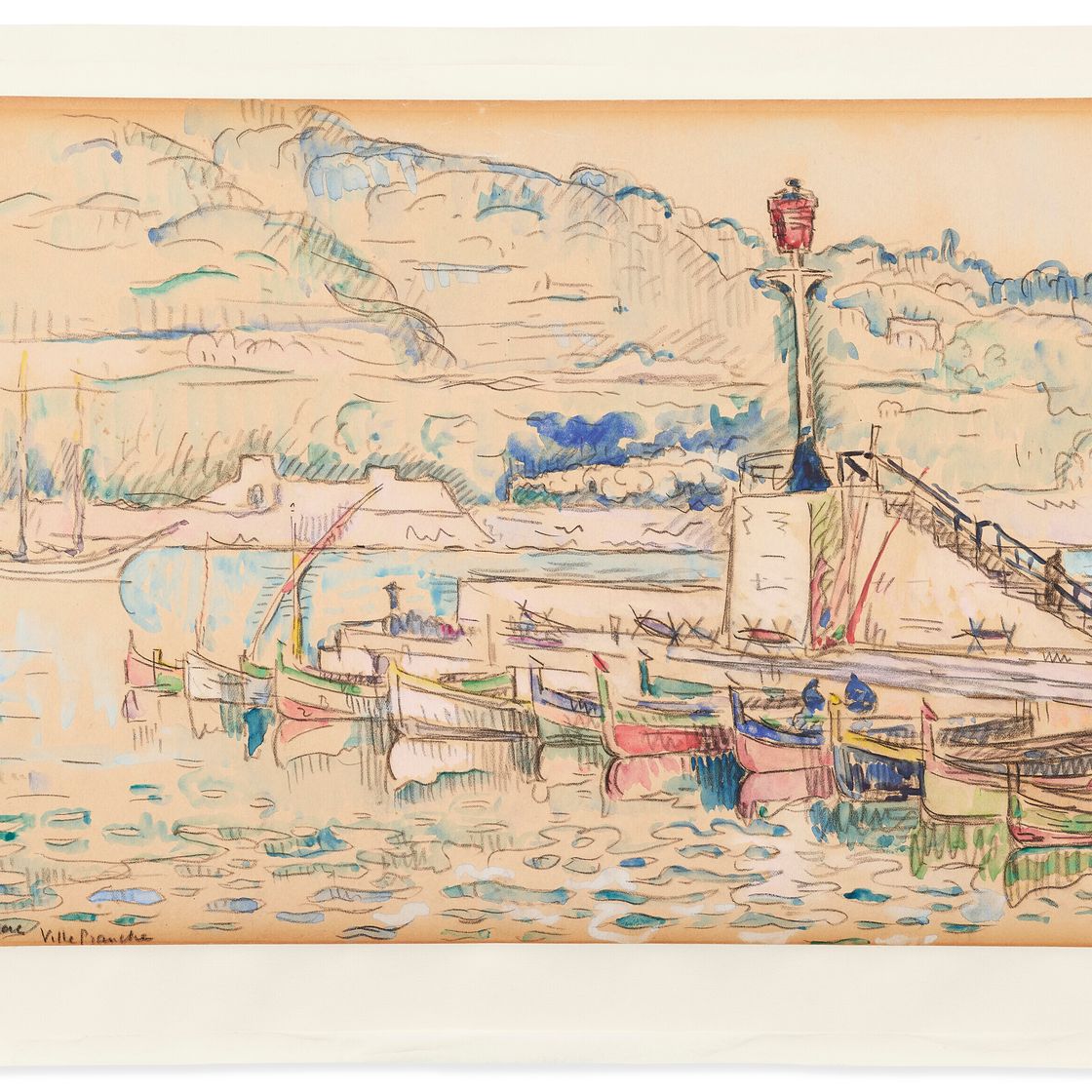 Paul Signac — Вильфранш-сюр-Мер, изображение 2