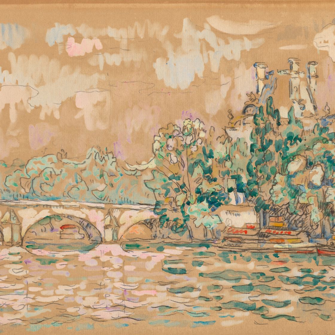 Paul Signac — Париж, Ле-Пон-Руаяль, изображение 1
