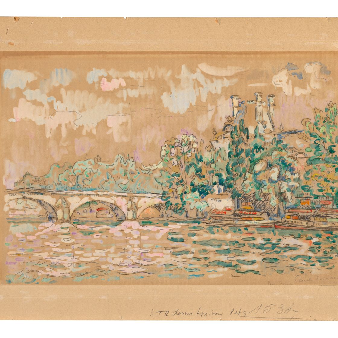 Paul Signac — Париж, Ле-Пон-Руаяль, изображение 2