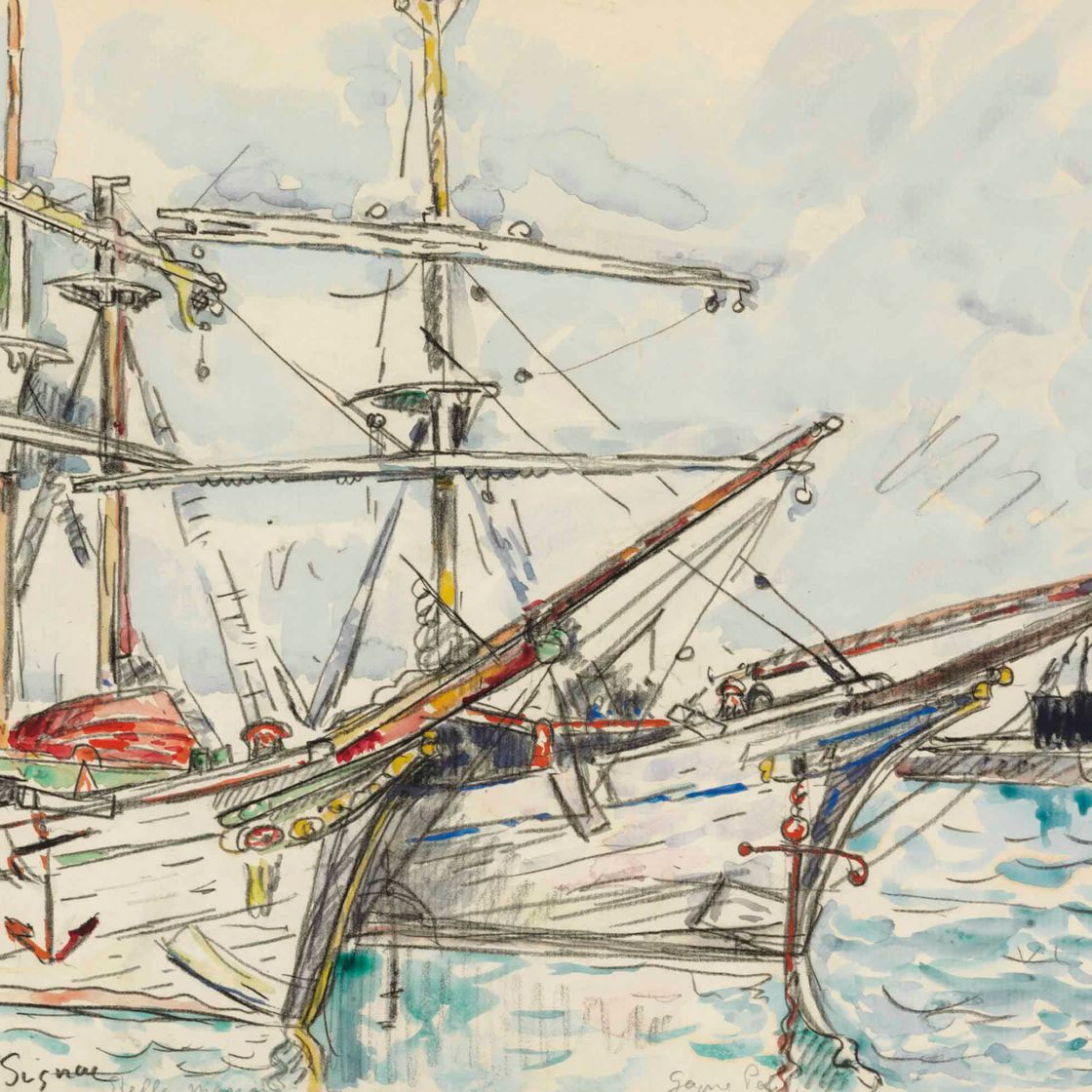 Paul Signac — Сен-Мало (территория Стеллы Марис и Большого Пети)