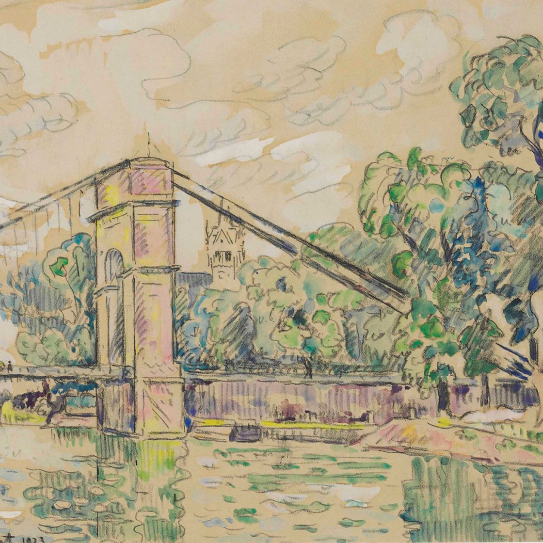 Paul Signac — Ле-Пон-де-Керентреч