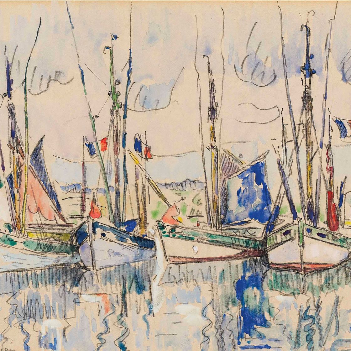 Paul Signac — Бато а Конкарно