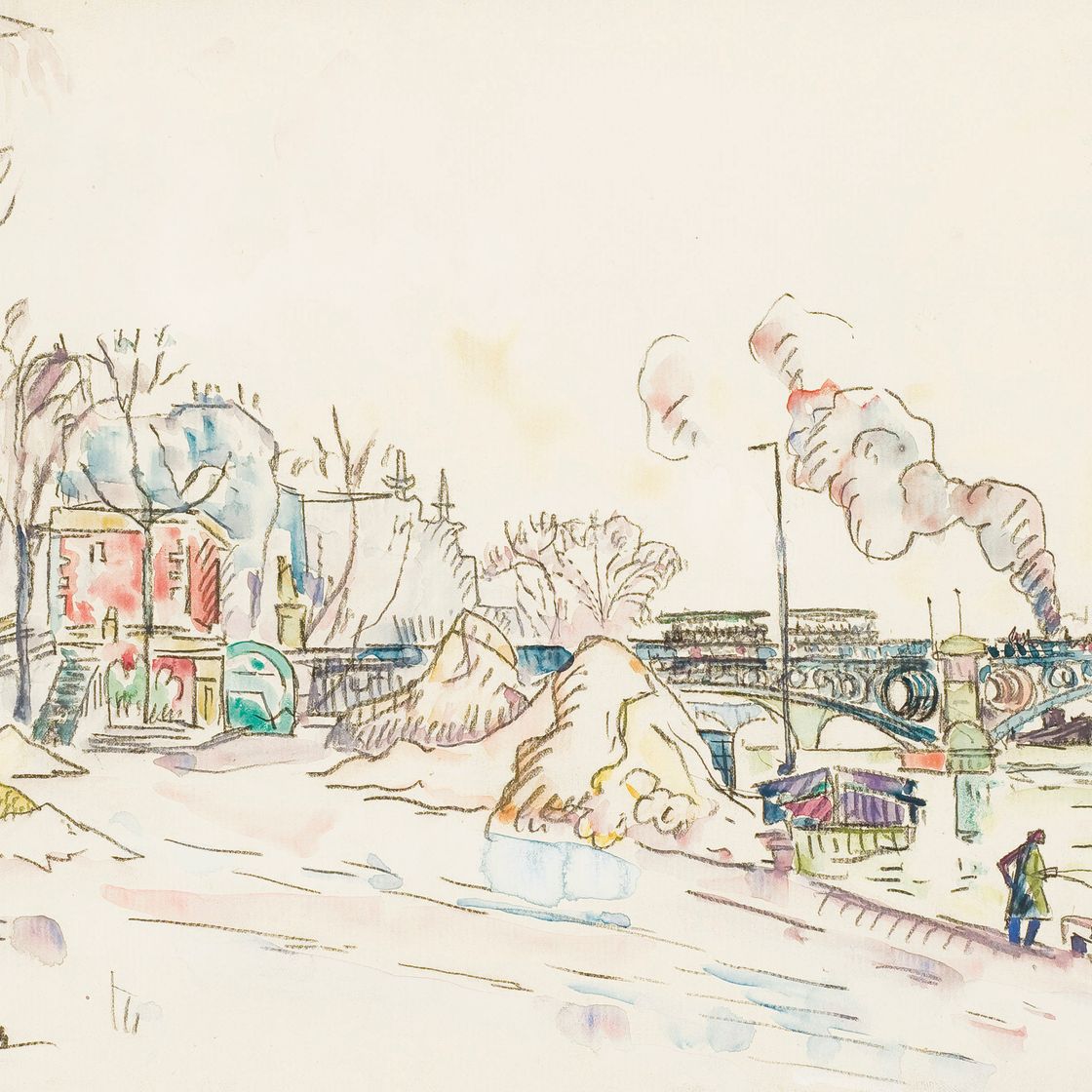 Paul Signac — Мост искусств