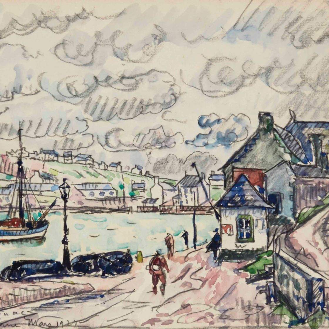 Paul Signac — Одьерн, ле-порт