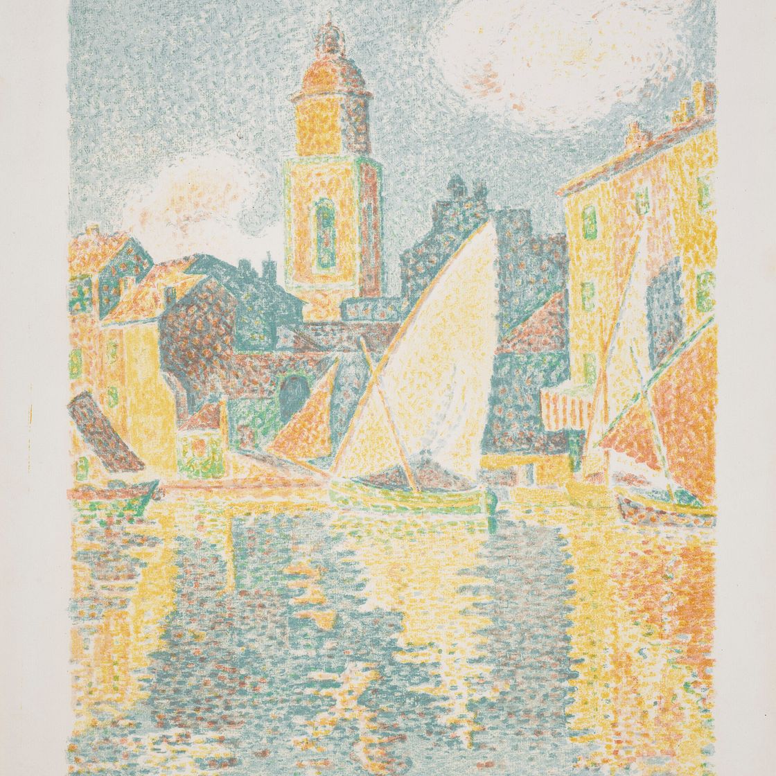 Paul Signac — Сен-Тропе, ле-Порт