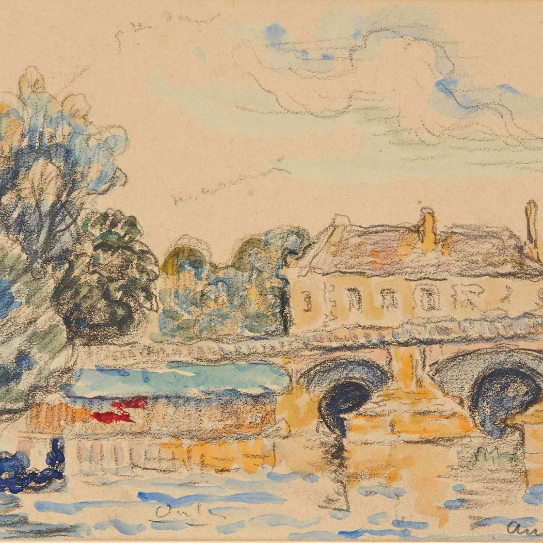 Paul Signac — Осер, ле-Пон