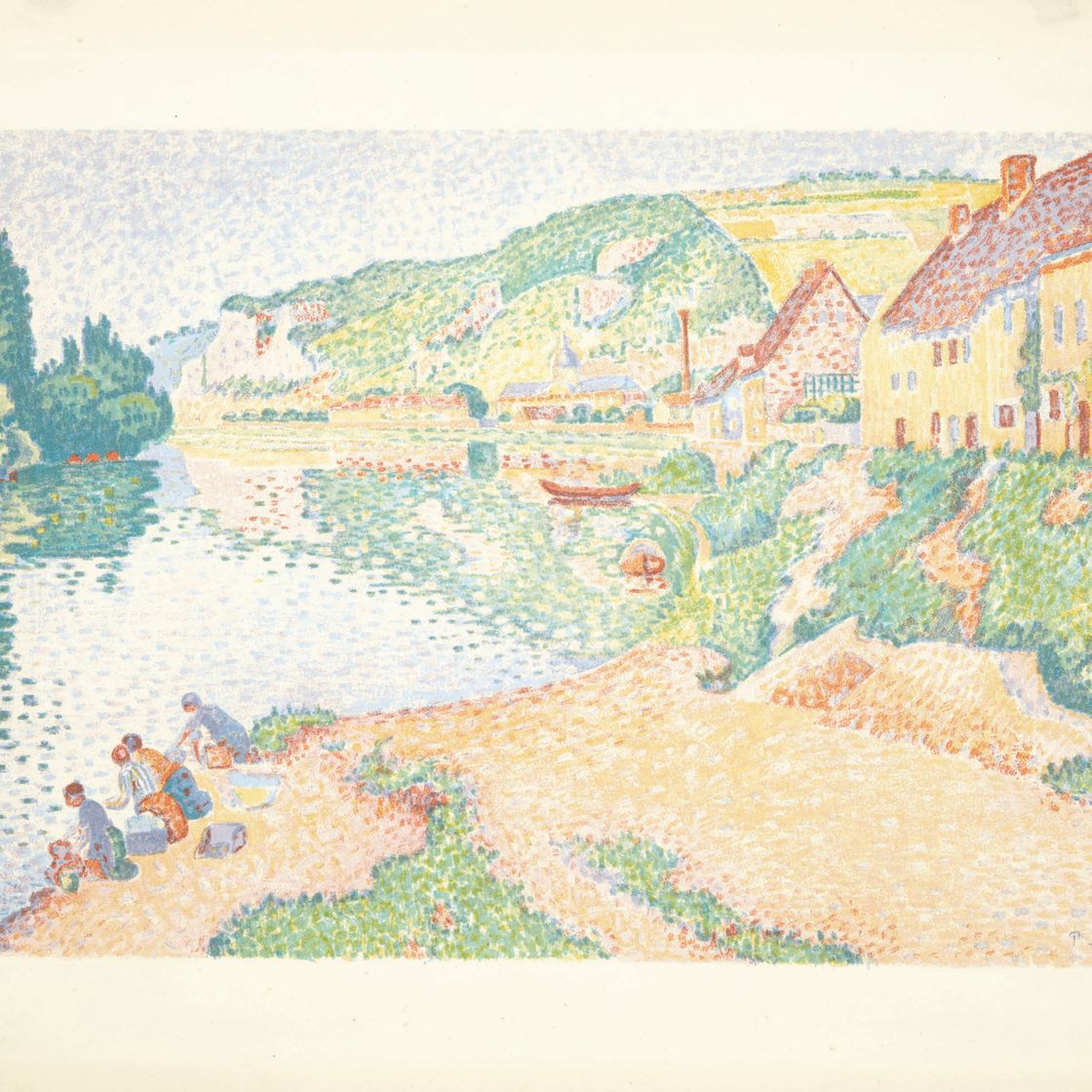 Paul Signac — Лес Андели