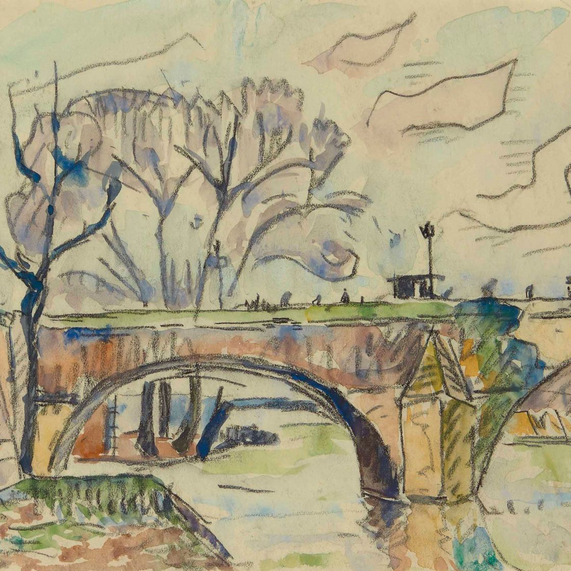Paul Signac — Королевский мост, музей Лувра в ла-Гош