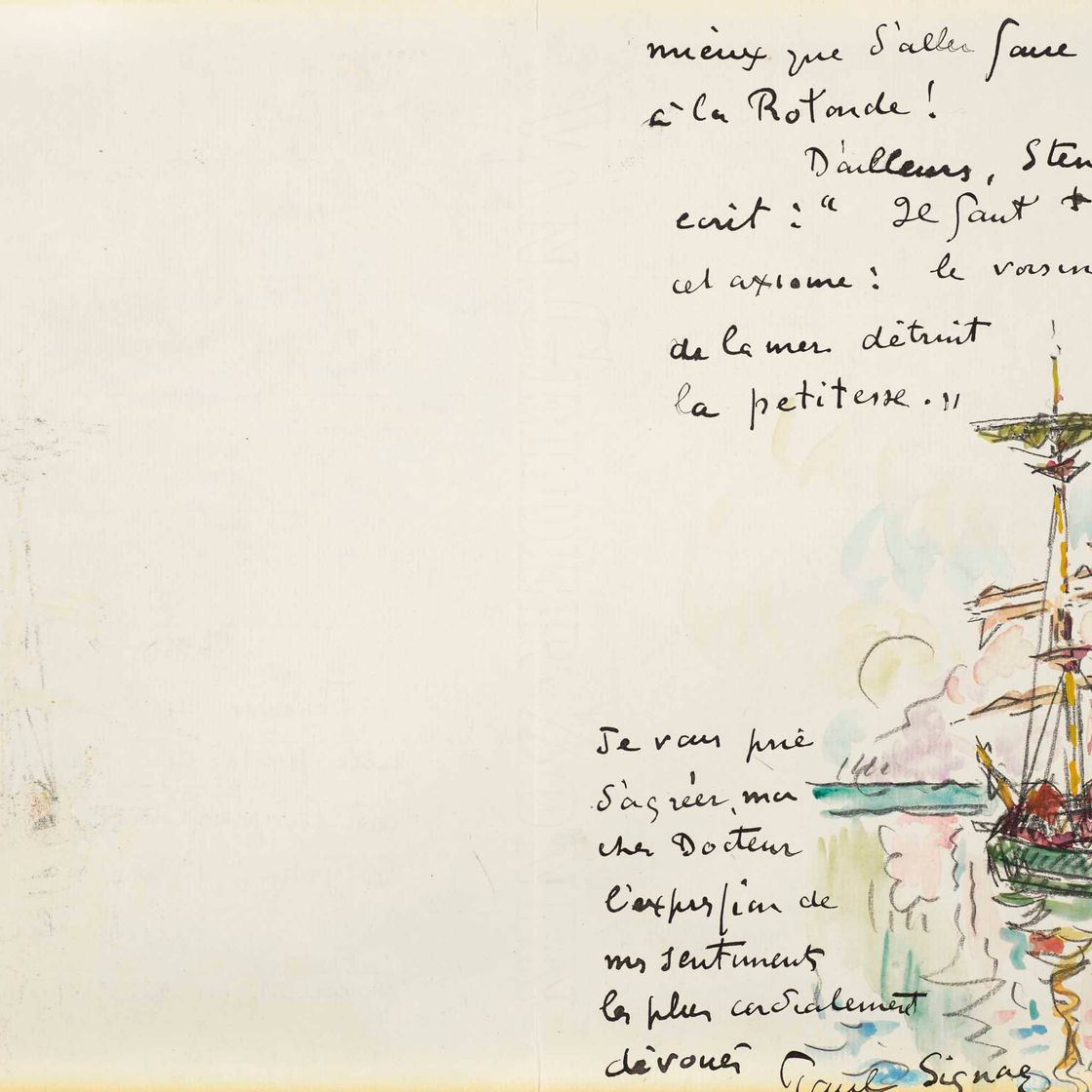 Paul Signac — Вылазка в порт (Труа матс), изображение 1