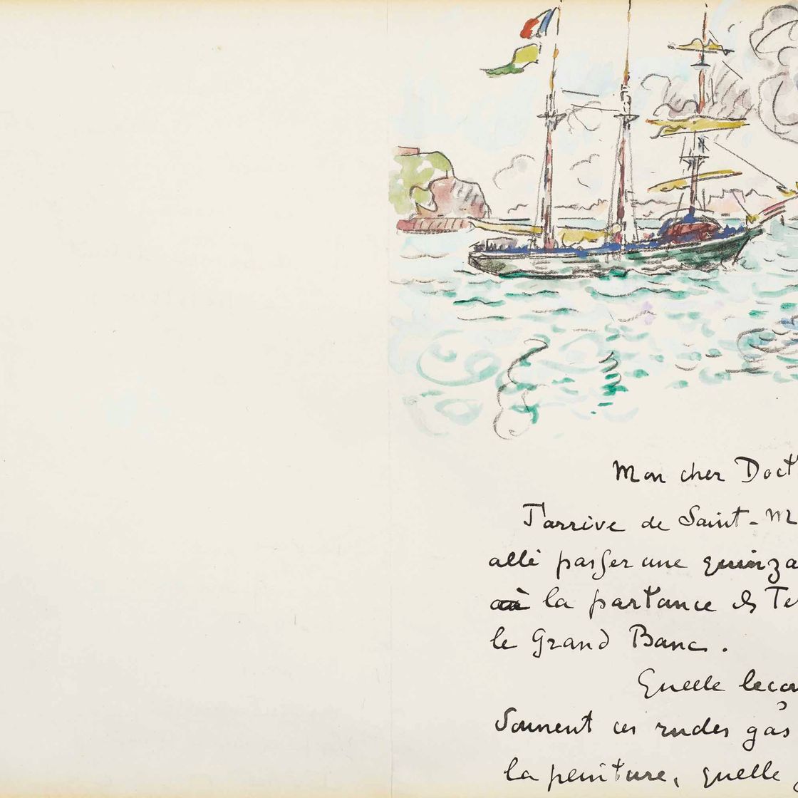 Paul Signac — Вылазка в порт (Труа матс), изображение 2