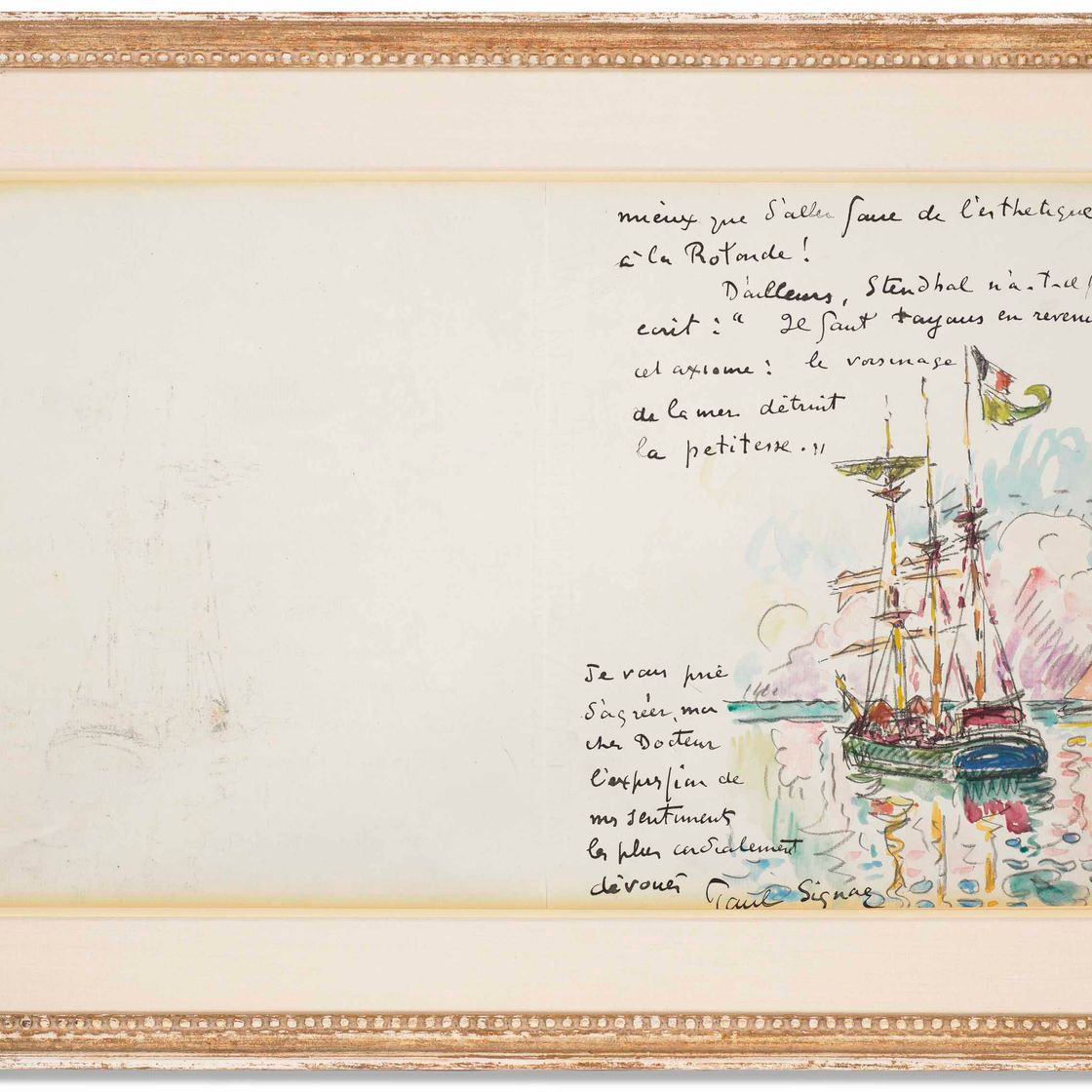 Paul Signac — Вылазка в порт (Труа матс), изображение 3