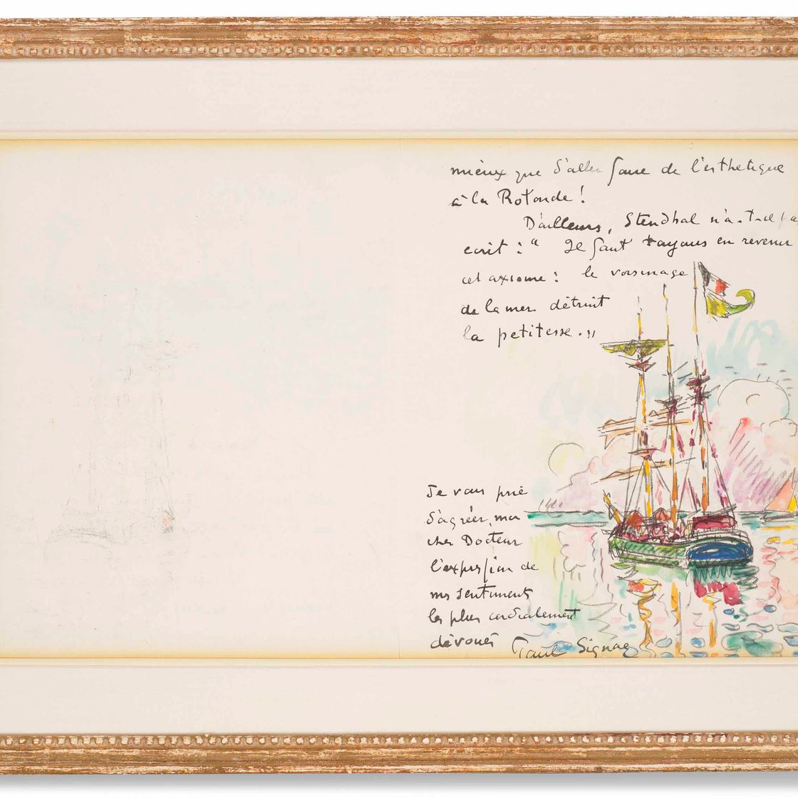 Paul Signac — Вылазка в порт (Труа матс), изображение 4