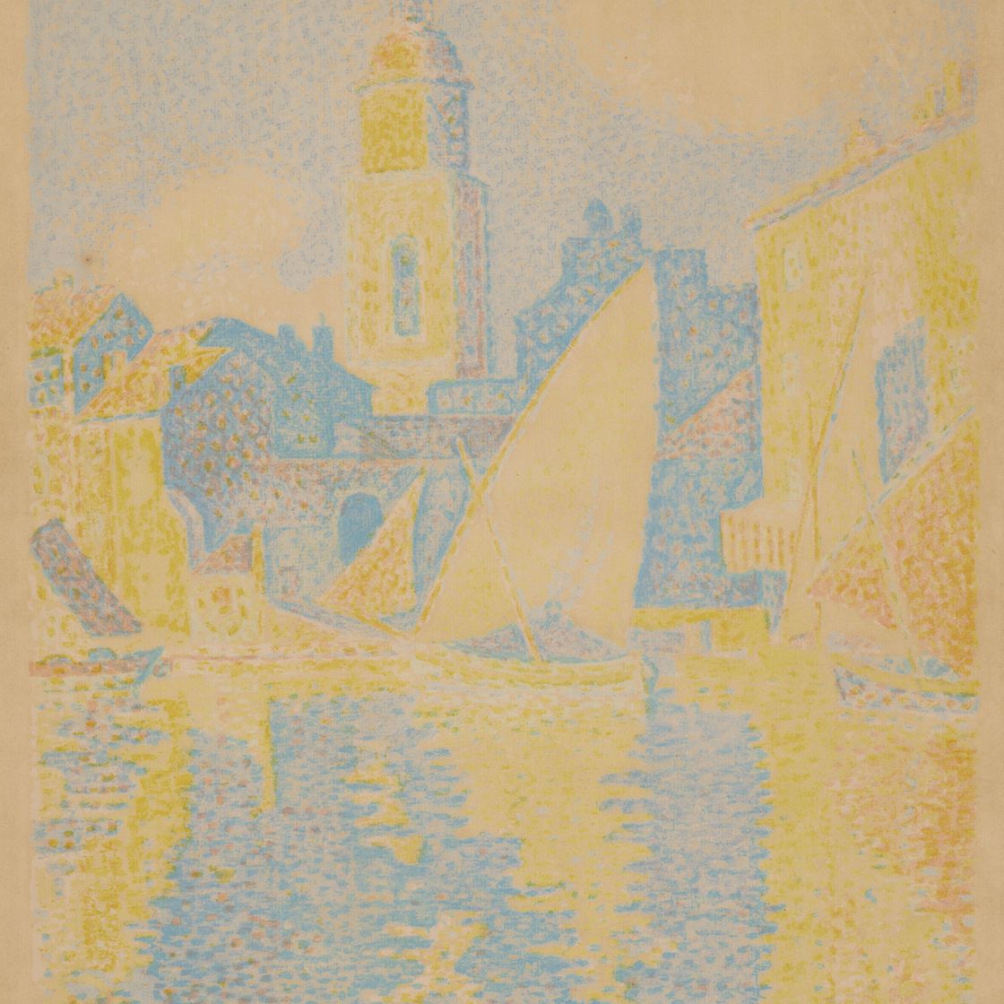 Paul Signac — Сен-Тропе: Ле-Порт