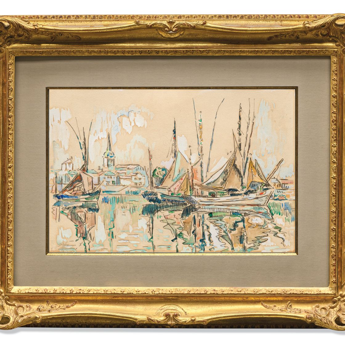 Paul Signac — Ле-Сабль-д'Олон, изображение 4