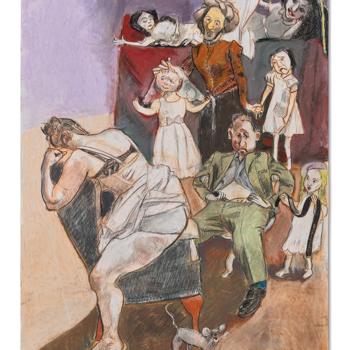 Paula Rego — Растянуты, изображение 1