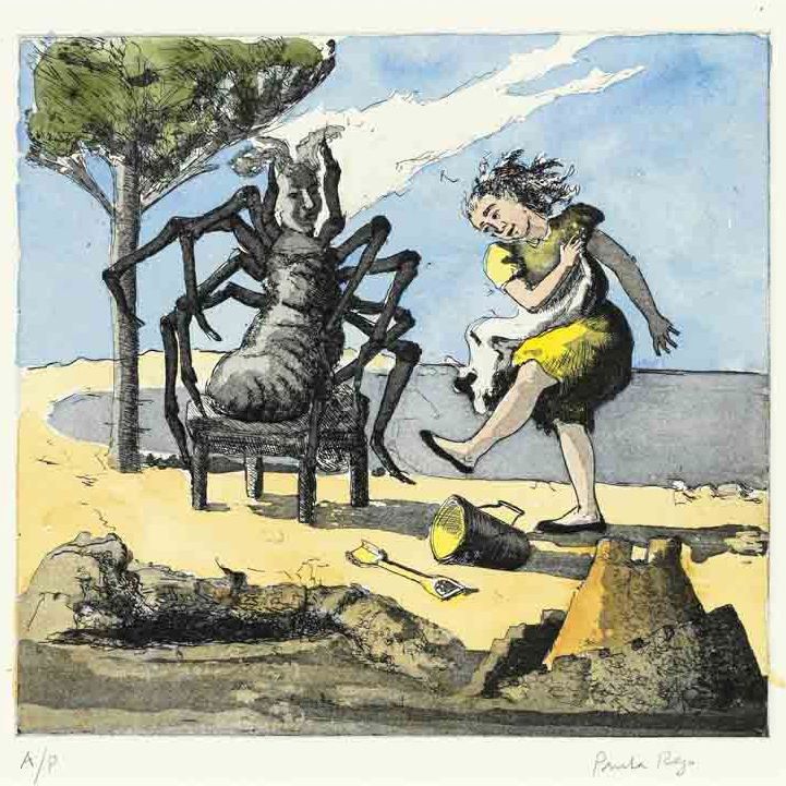 Paula Rego — (i)-(vi) Детские стишки, шесть пластинок, (vii) Качели, Марджери Доу, одна пластинка., изображение 1