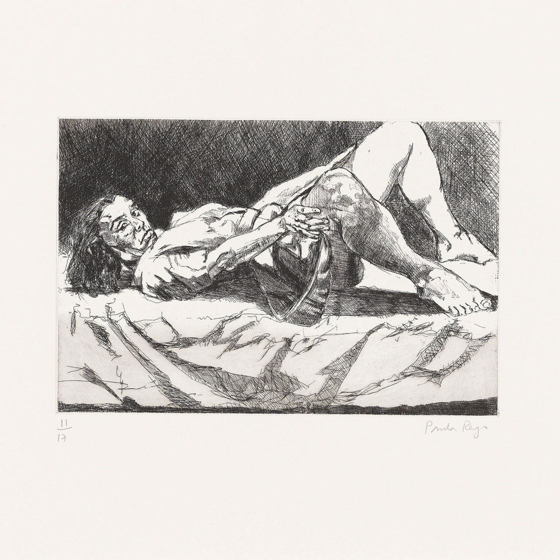 Paula Rego — Без названия (серия "Аборт"): 7 пластинок