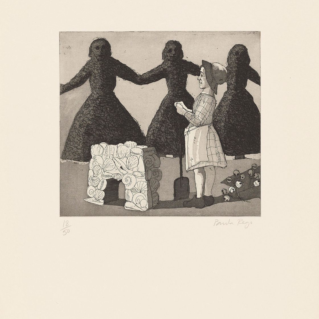 Paula Rego — Мэри, Мэри, Совсем наоборот.
