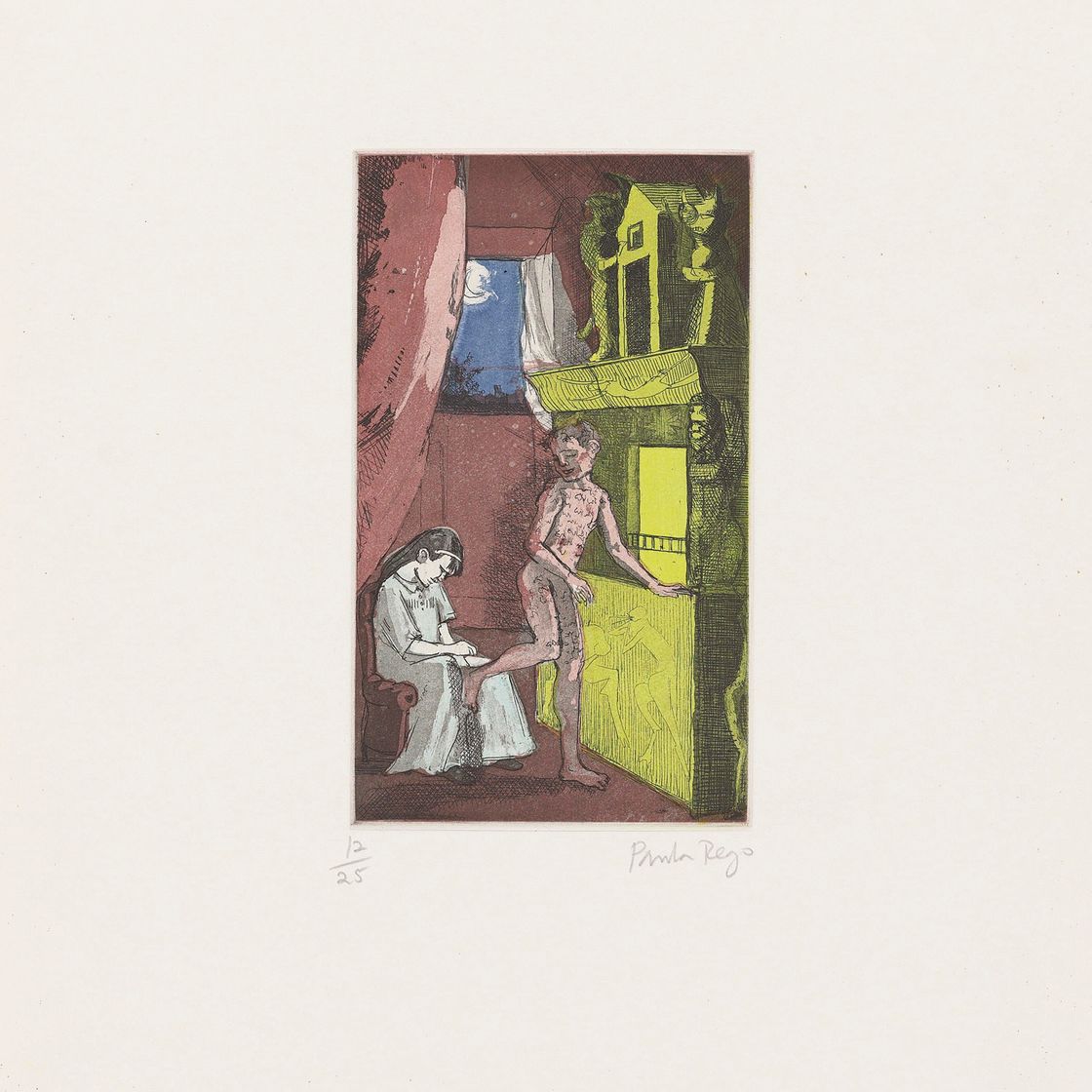Paula Rego — Пришивание тени II