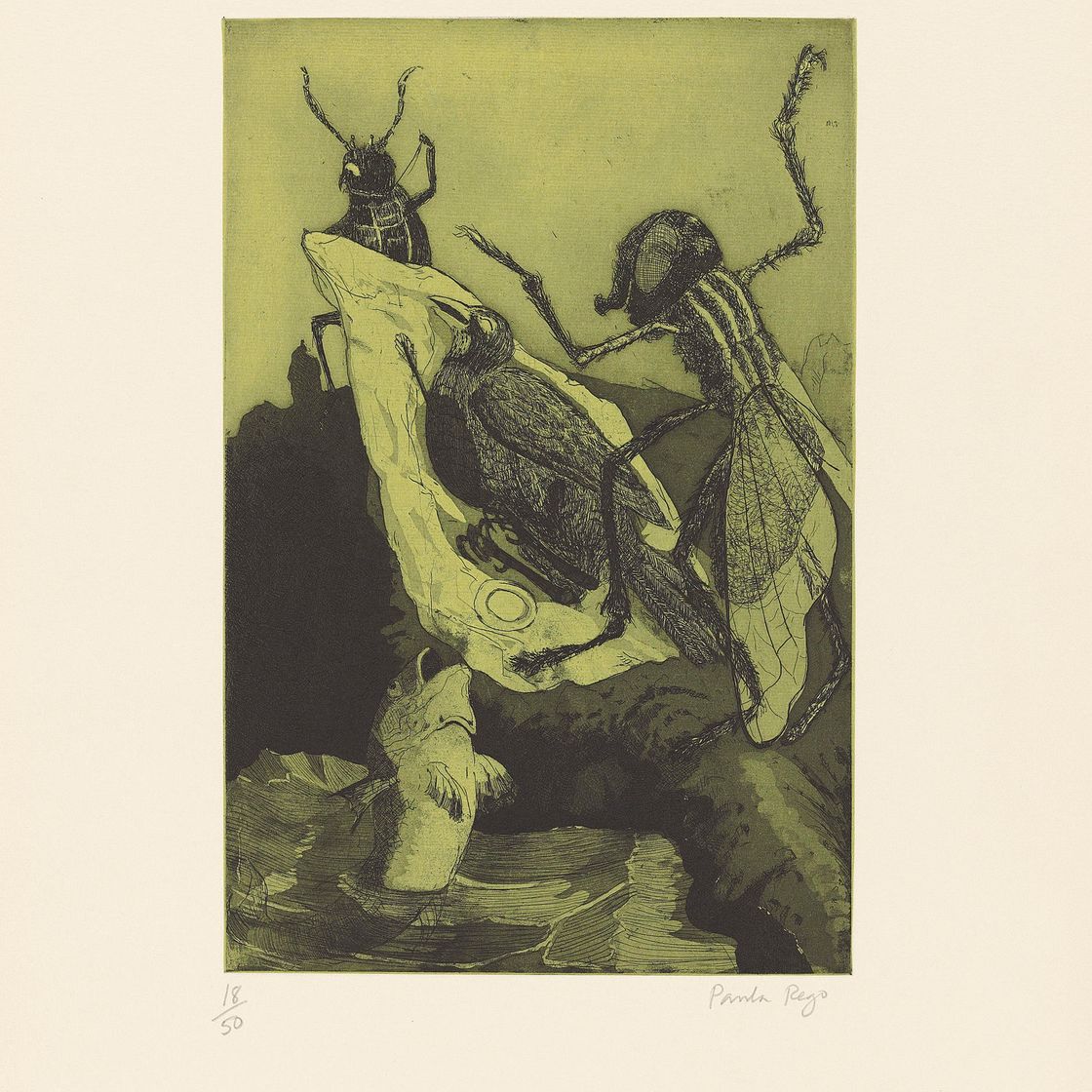 Paula Rego — Кто убил Петуха Робина?