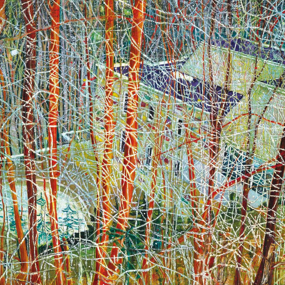 Peter Doig — Дом архитектора в Овраге