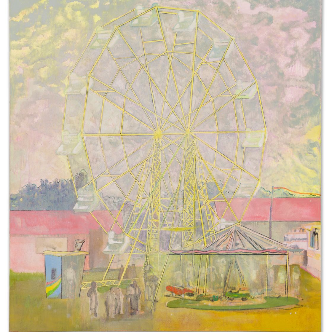 Peter Doig — Радужное колесо, изображение 1