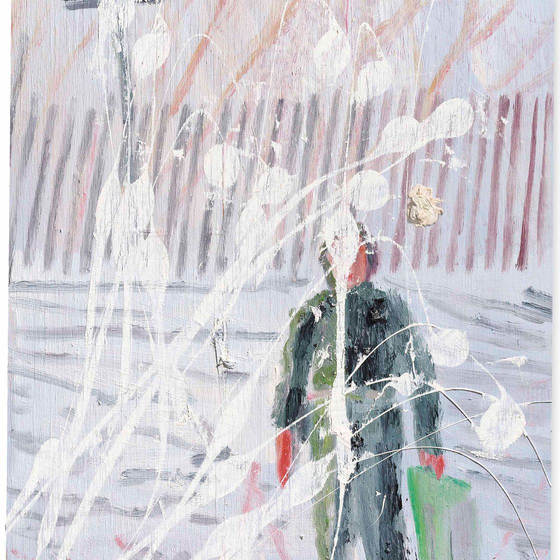 Peter Doig — Мальчик, попавший в снежный ком