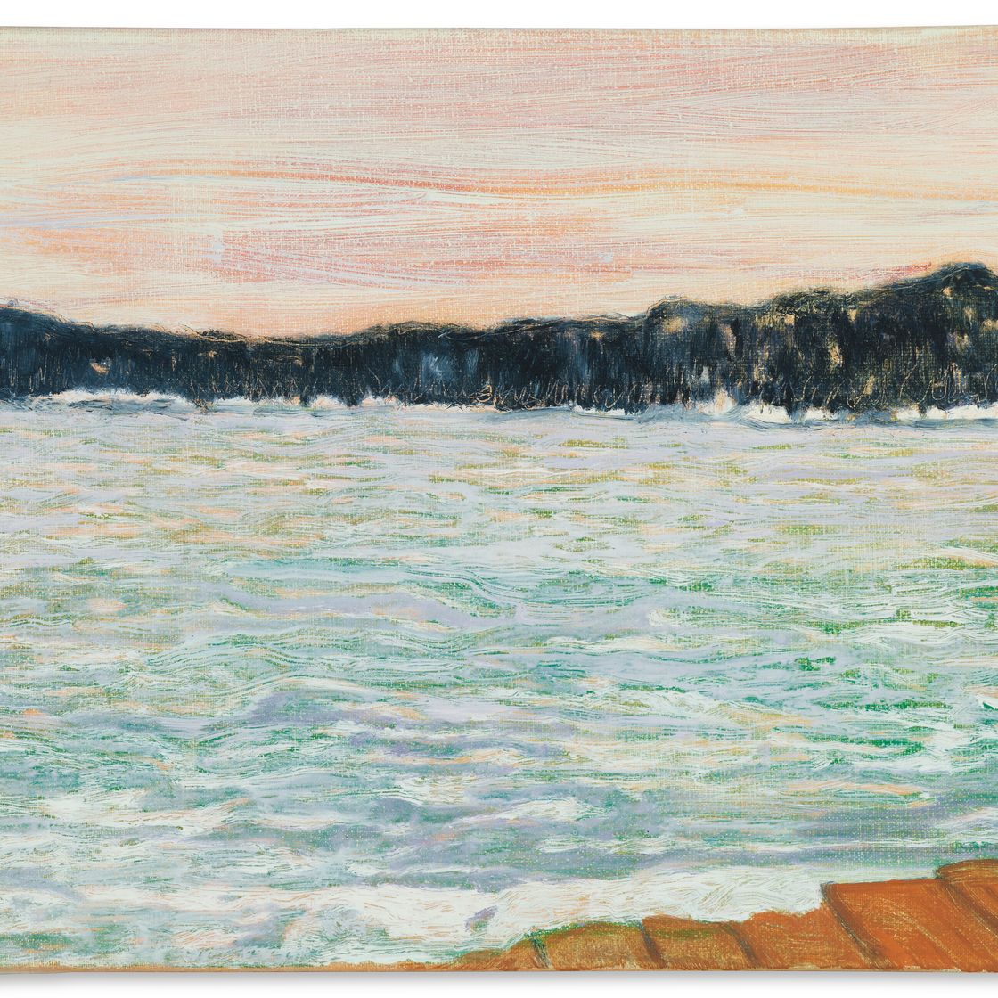 Peter Doig — Озеро художника, изображение 1