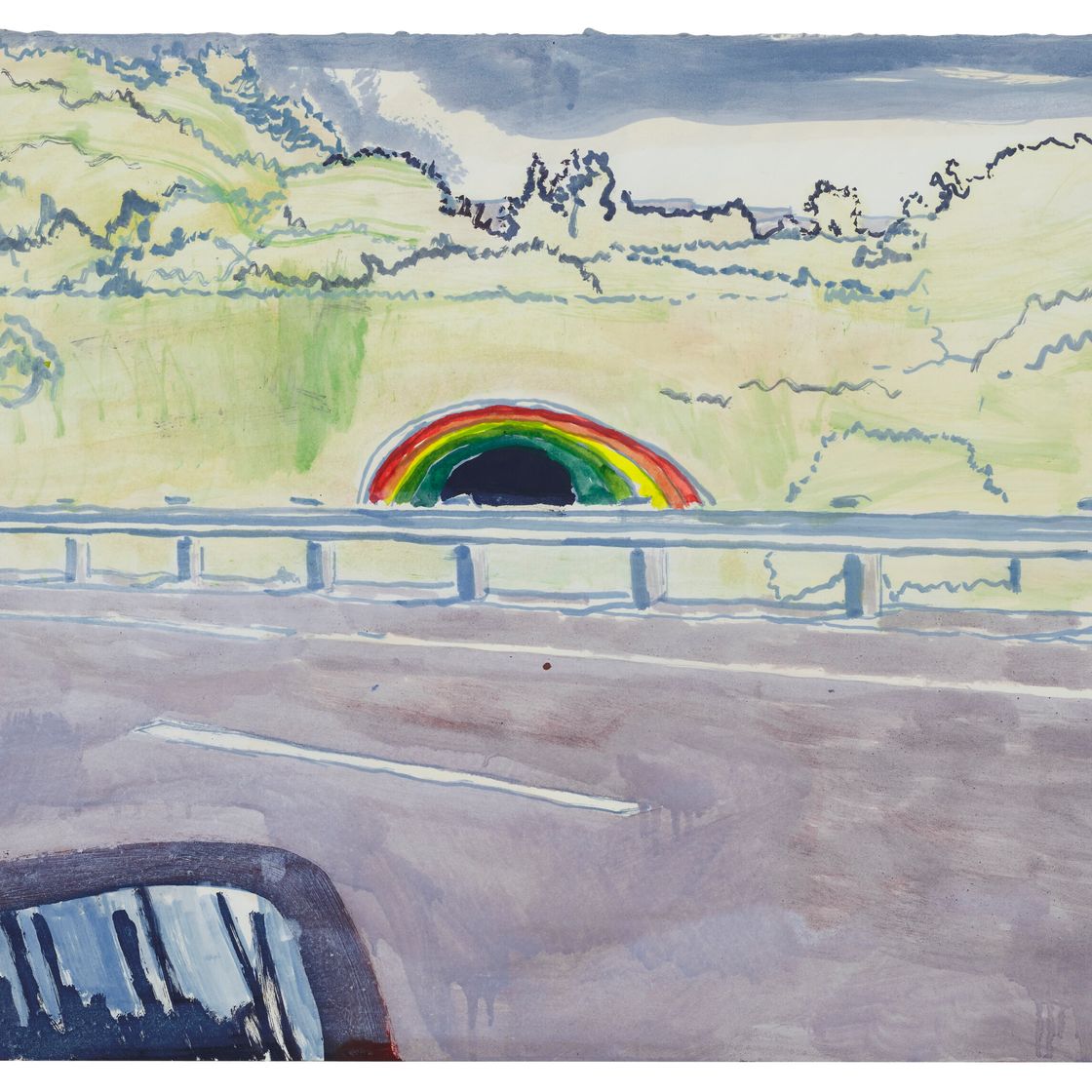 Peter Doig — Высокий путь 2, изображение 1