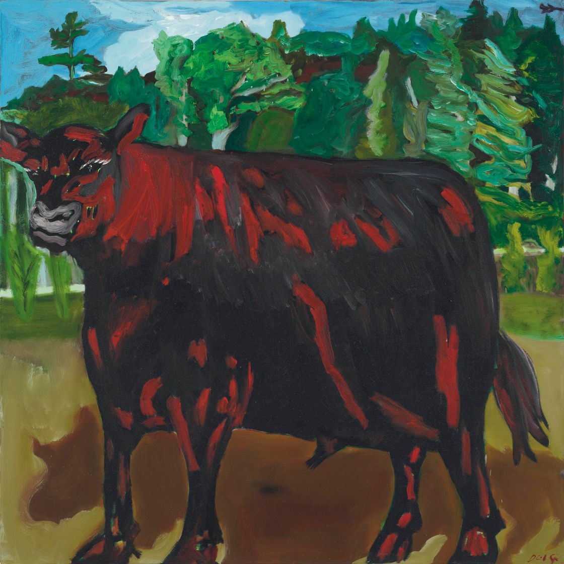 Peter Doig — Бык