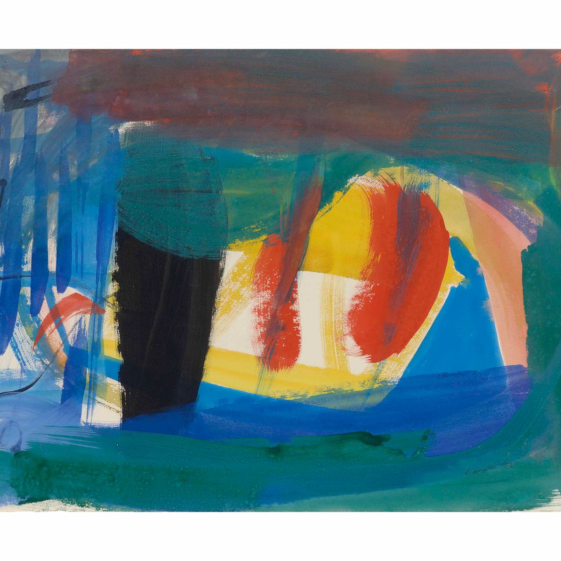 Peter Lanyon — Цветочный сад