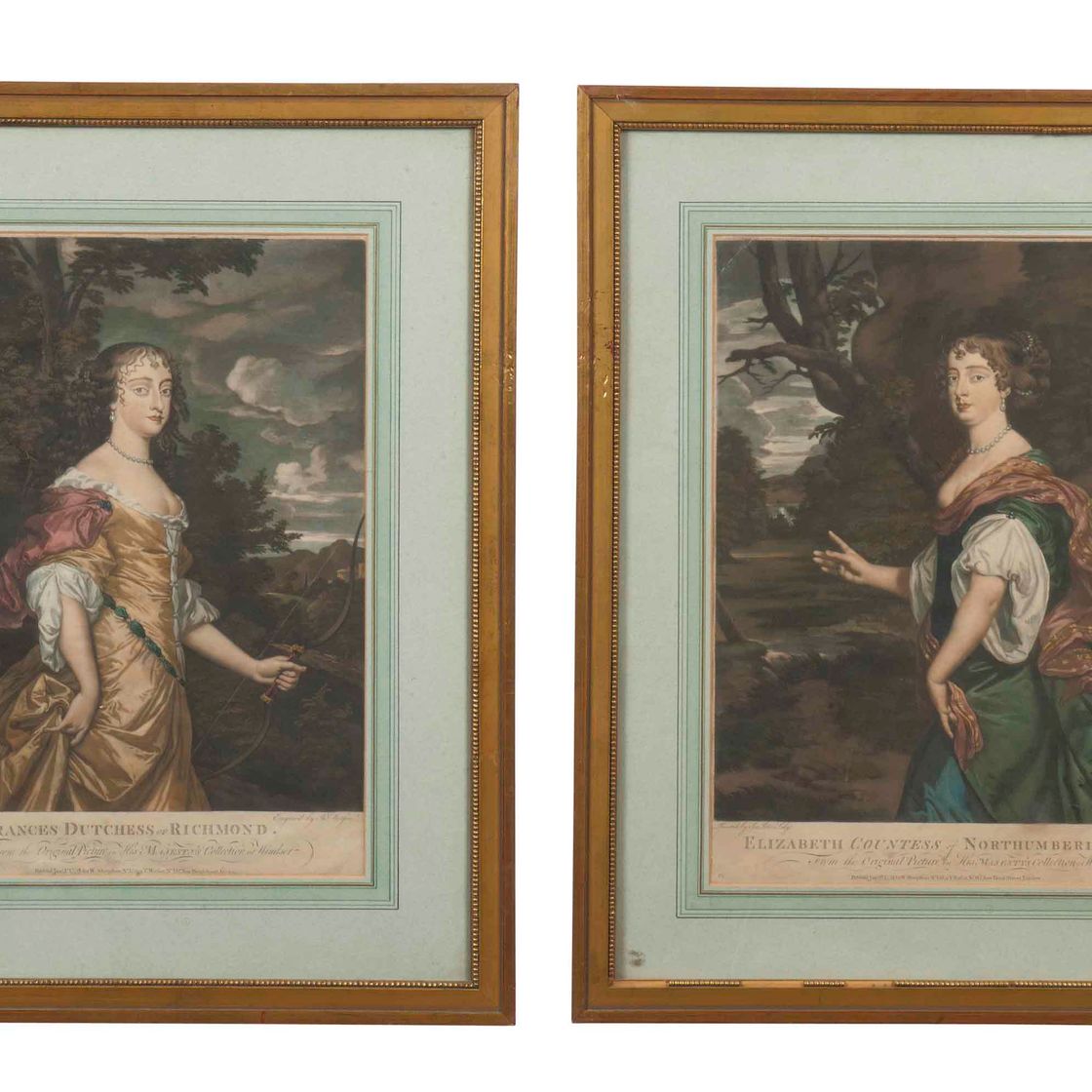 Peter Lely — Амелия, графиня Оссори; Элизабет, графиня Нортумберлендская; Фрэнсис Датчесс Ричмондская; и Генриетта, графиня Рочестер
