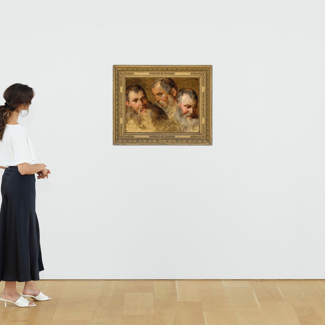 Peter Paul Rubens — Три портрета бородатого мужчины, изображение 4