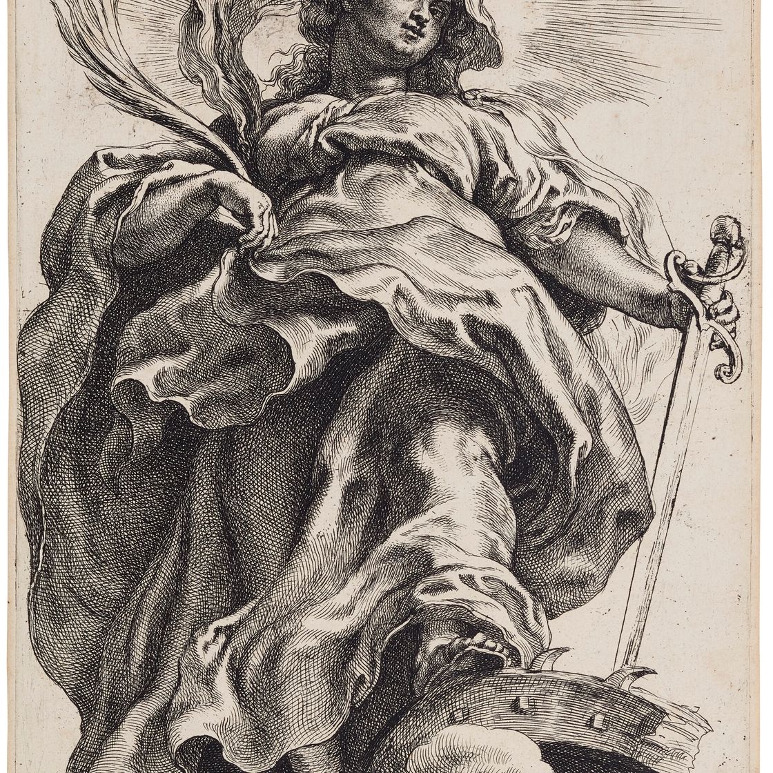 Peter Paul Rubens — Святая Екатерина, изображение 1