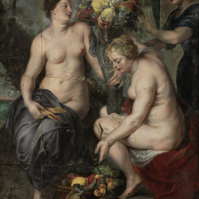 Peter Paul Rubens — Церера с сопровождающими ее нимфами