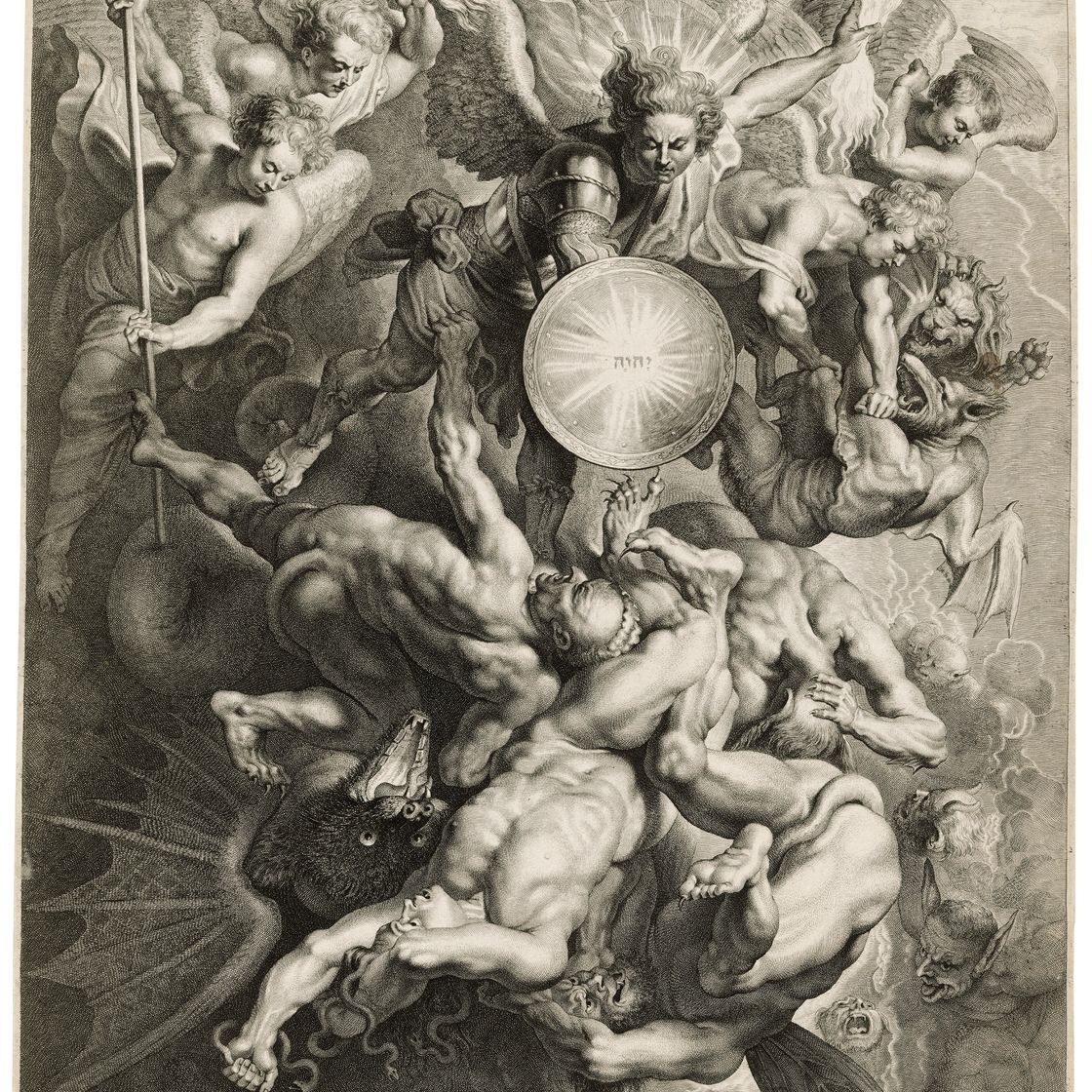 Peter Paul Rubens — Святой Михаил сражается с мятежными ангелами