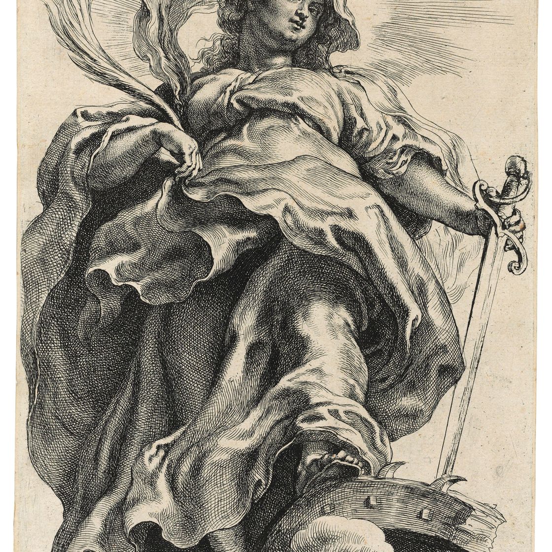 Peter Paul Rubens — Святая Екатерина